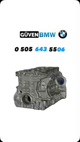 bmw n45 b16 çıkma orj blok oem 11000430923